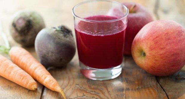 beetroot and carrot juice