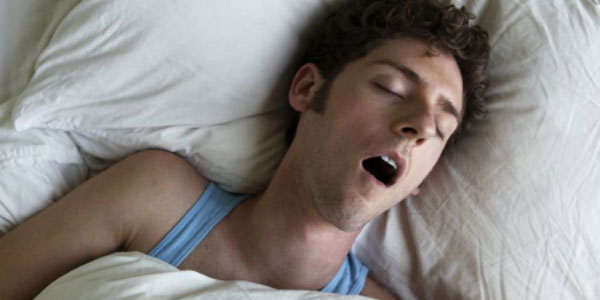 sleep with an open mouth