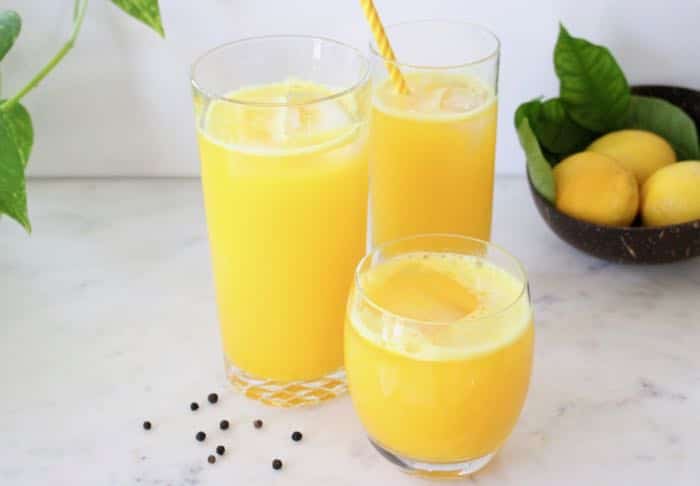 Turmeric lemonade