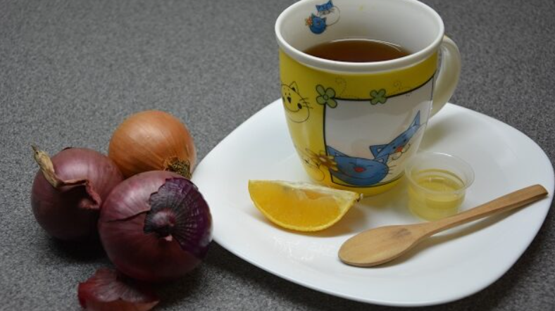 walnut and onion tea