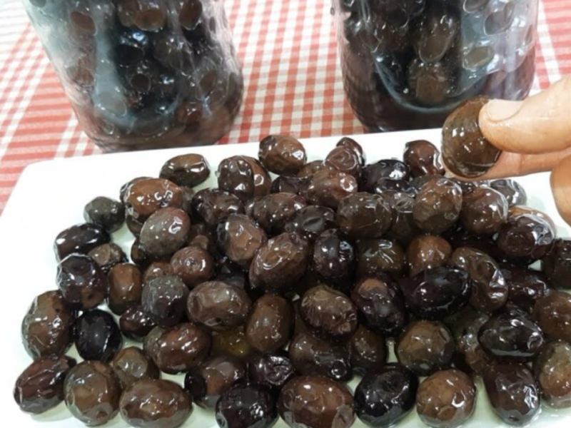 black olives