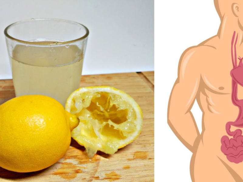 lemon water